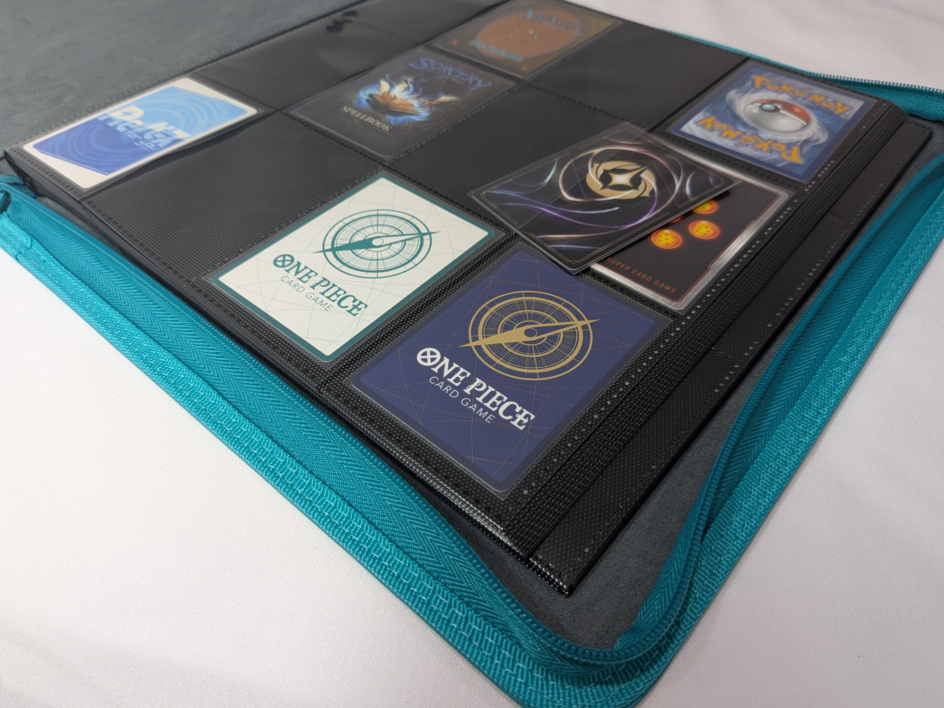 12 Pocket Safety Zip Binder Mint