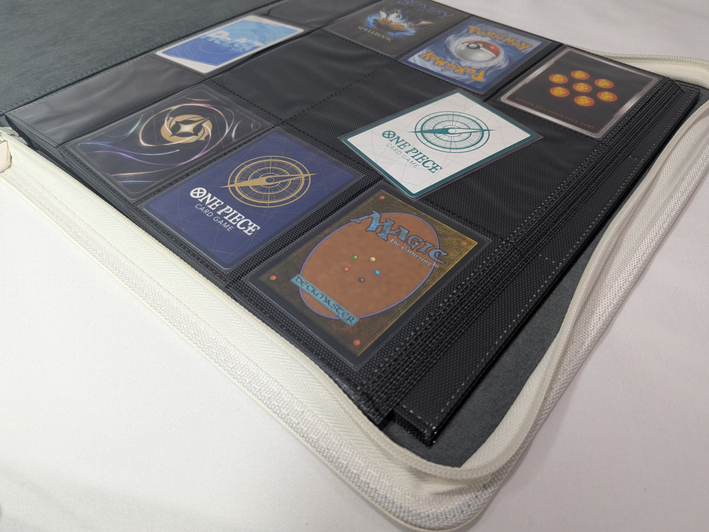 12 Pocket Safety Zip Binder White