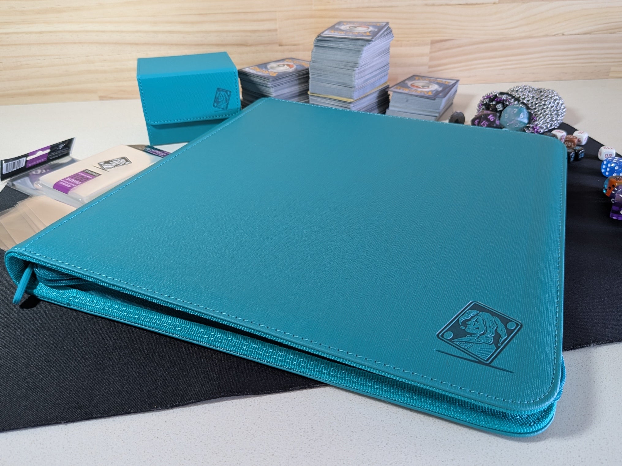 12 Pocket Safety Zip Binder Mint