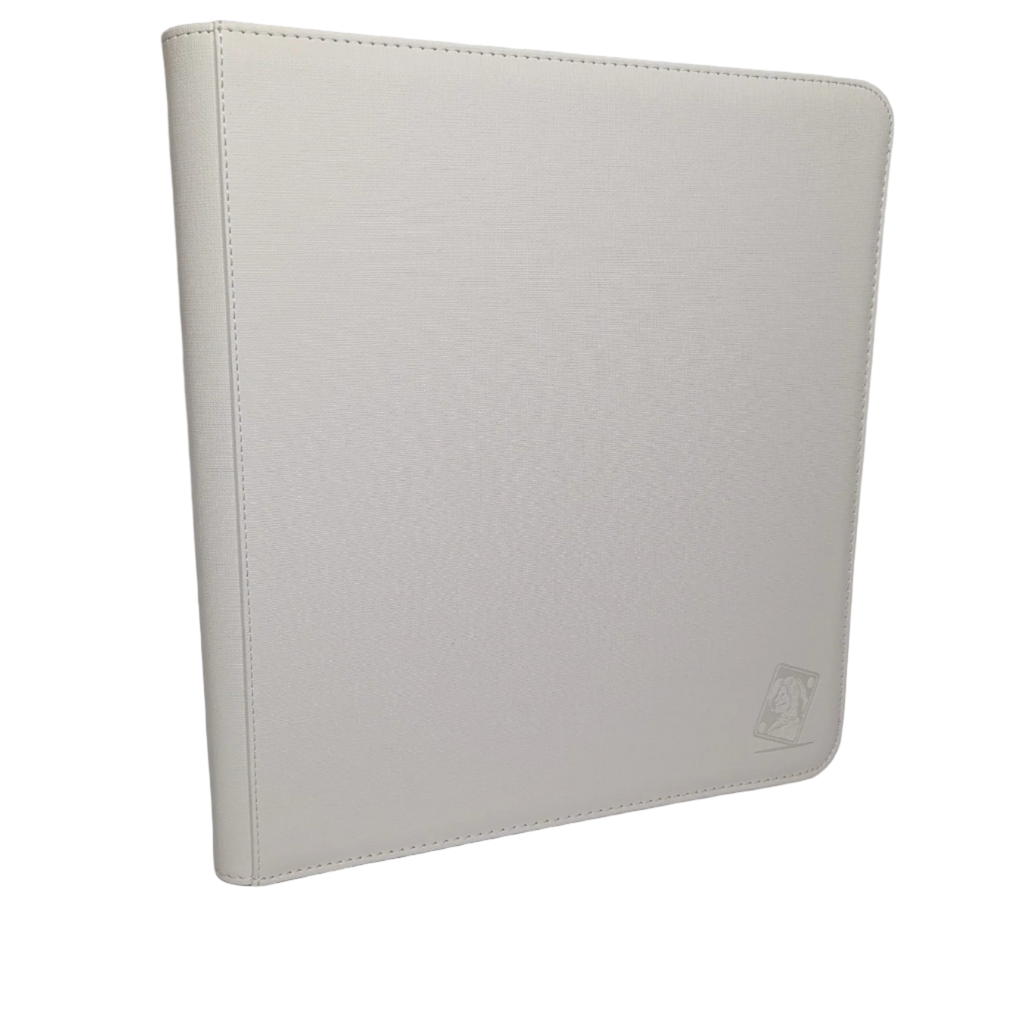 12 Pocket Safety Zip Binder White