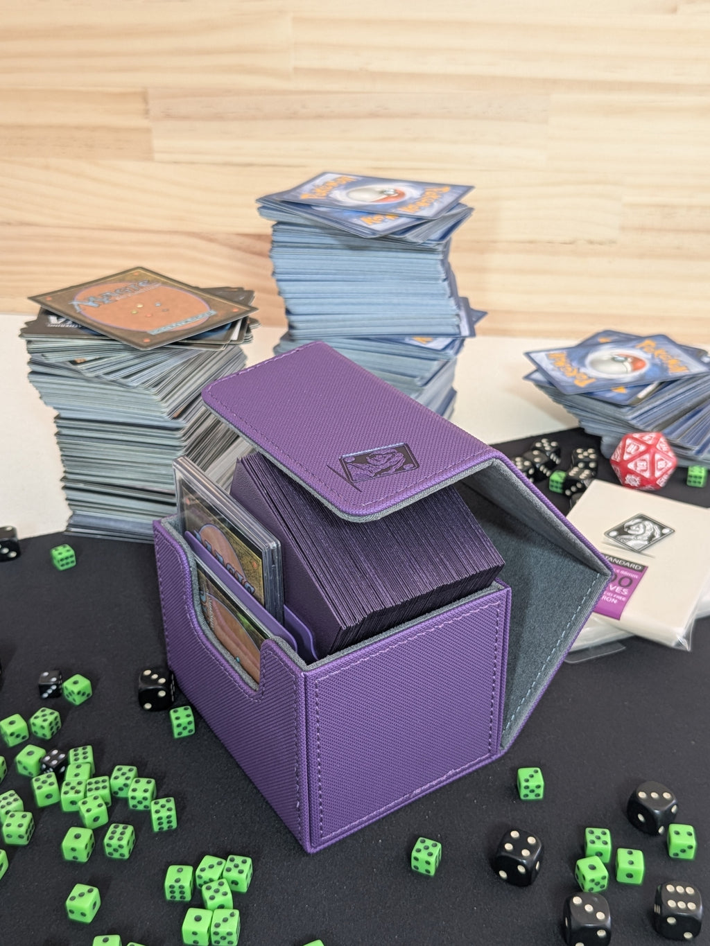 100 Card Deck Box Purple