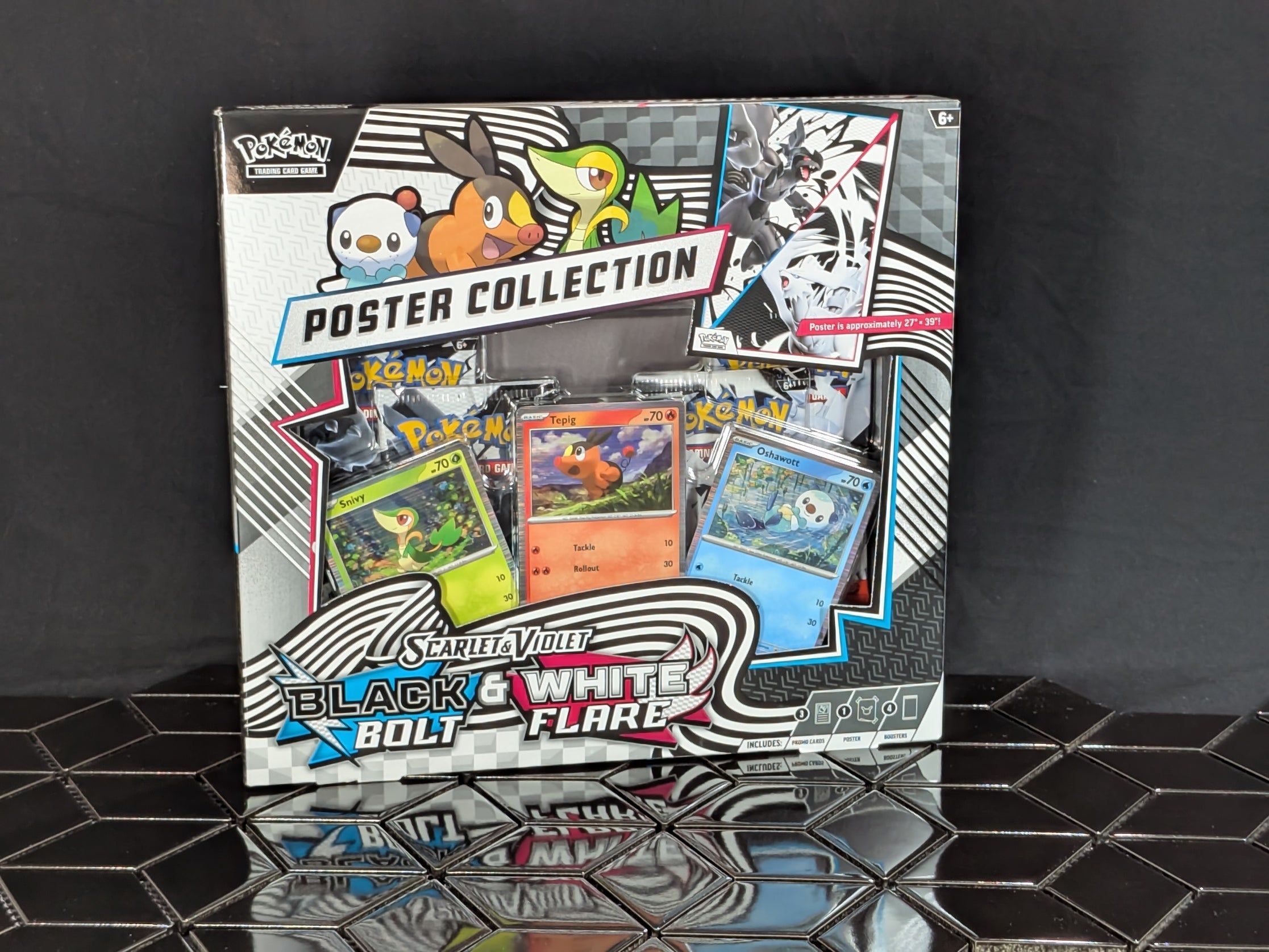Pokemon TCG Black Bolt & White Flare Poster Collection